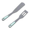 thumbnail image 1 of DOLITY 2 Pieces Cooking Spatula Set Silicone Food Grade Heat Resistant Kitchen Turners, 1 of 9