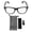 Black Transparent, variant on LAZIOEGR Smart BT Eyeglasses Multifunctional Open Ear Clear Sound Voice Call Smart Glasses for Driving Fishing Listening Music Black Ink