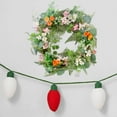 thumbnail image 2 of Spring Wreath for Front Door, Colorful Floral Wreath for All-Season, Artificial Spring Summer Door Hanger for Outdoor/Indoor Use, Hassle-Free Front Door Decor, 2 of 5