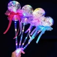 thumbnail image 1 of Magic Flashing Glow Stick LED Fairy Stick Party Rave Light Up Sticks Kids USHOT R7F4, 1 of 5