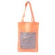 thumbnail image 1 of Bolsa de compras plegable, reutilizable y de gran capacidad, resistente a la lluvia, de color naranja, 1 of 8