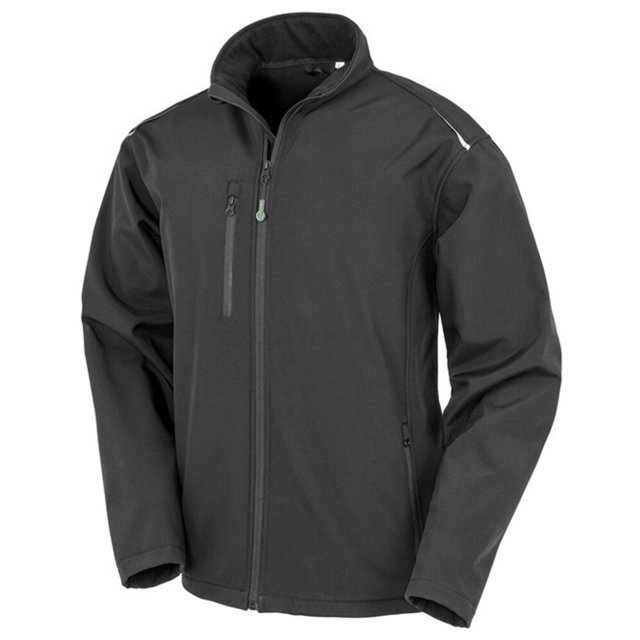 Result Genuine Recycled - Chaqueta de Softshell para Hombre (Negro) Result Genuine Recycled UTRW7948_black