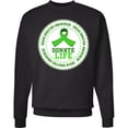 thumbnail image 2 of Inktastic Donate Life-organ Donation Awareness Adult Sweatshirt, 2 of 4