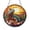 Acrylic 3.5 Inch, variant on Iguana Stained Glass Window Panel – Decorative Window Accent