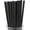 Black, variant on Plastic Smoothie Straws, BPA-Free, 10" x 0.28", 250 Count, Pink
