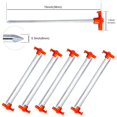 thumbnail image 2 of Estacas para Tienda ABCCANOPY 15 cm 10 Piezas Anclajes de Metal Antioxidantes para Suelo, 2 of 7