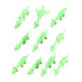 thumbnail image 2 of 10 piezas de dinosaurio de dedo, juguete de dinosaurio para fiesta, juguetes de dinosaurio para cumpleaños Verde, 2 of 9