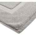 thumbnail image 5 of (40 × 60 cm) Alfombrilla antideslizante para baño con rayas grises y flocado simple, alfombrilla para baño de color sólido, alfombrilla para puerta de dormitorio engrosada, alfombrilla antideslizante, 5 of 5
