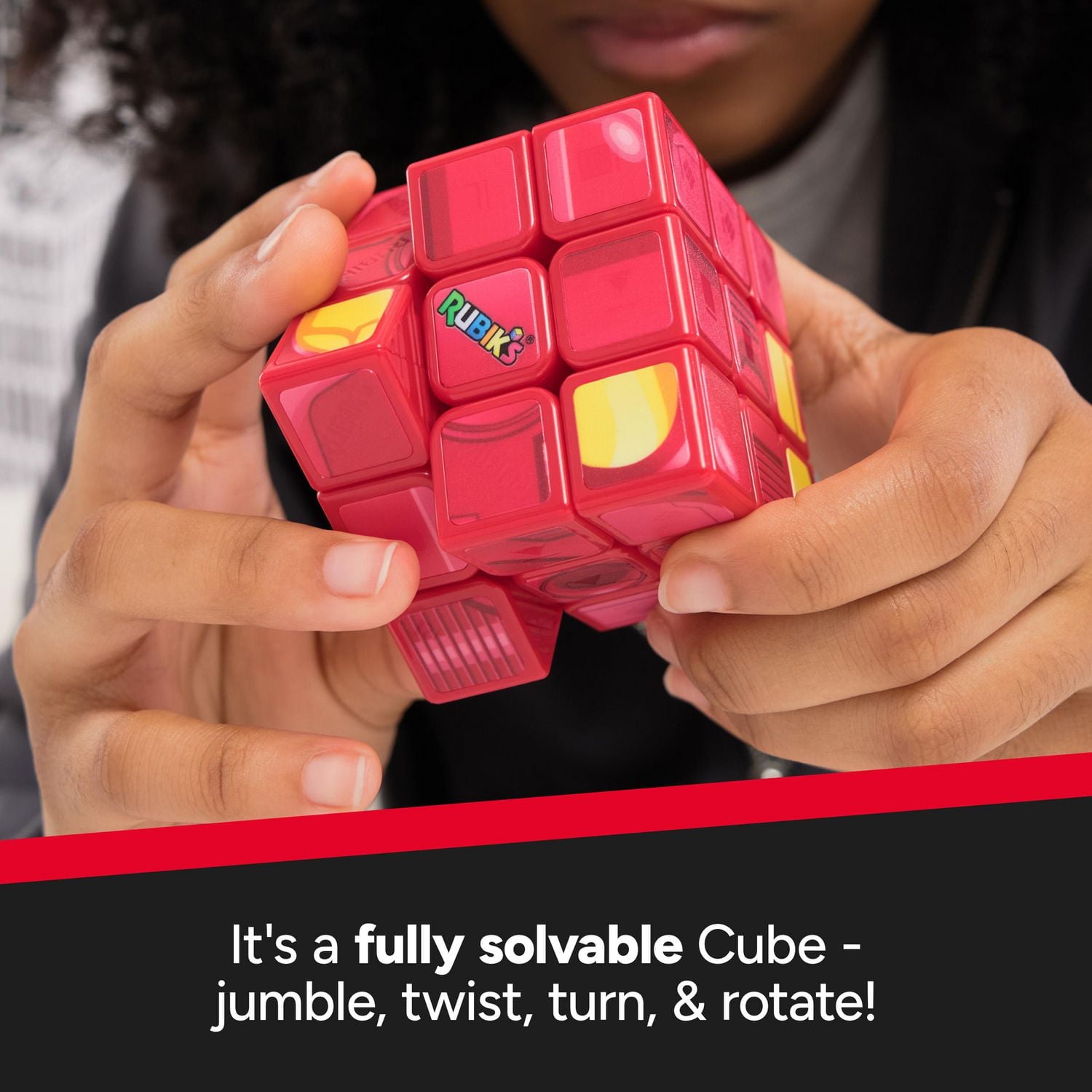 Rubik's Cube, Cuber Iron Man, résolution de problèmes difficiles, casse-tête à collectionner, jouet à manipuler Iron Man, pour adultes et enfants à partir de 8 ans