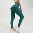 thumbnail image 6 of Pxiakgy Workout Cargo Leggings With Pockets for Women Hidden Scrunch Butt Lifting Leggings Gym Yoga Pants Seamless High Waisted Workout Cargo Pants for Women Butt Lifting Leggings With Pockets for Wo, 6 of 9