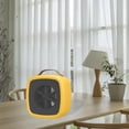 thumbnail image 3 of Multipurpose Portable Heater PTC Heater for Desktop Living Room Girls Boys Yellow Zulema Calefactor portátil, 3 of 8