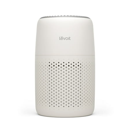 Levoit Core Mini with Night Light 255 Sq Ft 3-Stage Original Filter Air Purifier, Cream White