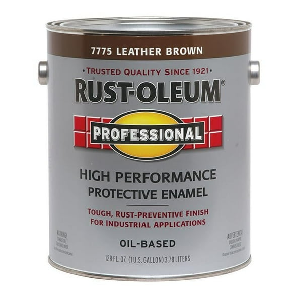 Rust-Oleum 2-Pack of 1 gal 7775402 Professional Leather Brown High Performance Protective Enamel