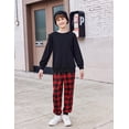 thumbnail image 3 of Arshiner Boys Camo Clothes 2 Piece Graphic Printed Sweatshirt and Pants Outfit Fall Winter Clothing Set, 3 of 6