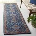 thumbnail image 2 of SAFAVIEH Heritage Petrina Floral Wool Runner Rug, Blue/Multi, 2'3" x 10', 2 of 8
