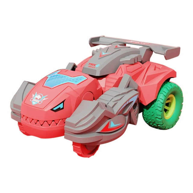 Deformed Dinosaur Car Deformable Portable Plastic Dinosaur Hit Deformed Car for Fun