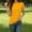 *Yellow, variant on ClodeEU Womens Short Sleeve Crew Neck T Shirts,Casual Basic Loose Trendy Tee Tops Dark Blue,Womens Plus XL