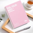 thumbnail image 6 of Ngheia Subject Noteboks Soft Spiral Lined Notebok Minimalist Pink Notebok, 120 Page Lined Diary for Coworker Appreciation & Family Humor Journal, 6 of 6