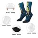 thumbnail image 5 of Fotbe Largemouth Bass Fish Calcetas Largas con Estampado para Hombre y Mujer – Calcetas de Compresión Transpirables y Elásticas, Viajar y Uso Diario Talla 5-11, 5 of 6