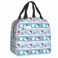 thumbnail image 2 of Hello Kitty Insulated Lunch Box Reusable Thermal Cooler Lunch Bag Work Food Picnic Container Tote Bags, 2 of 10