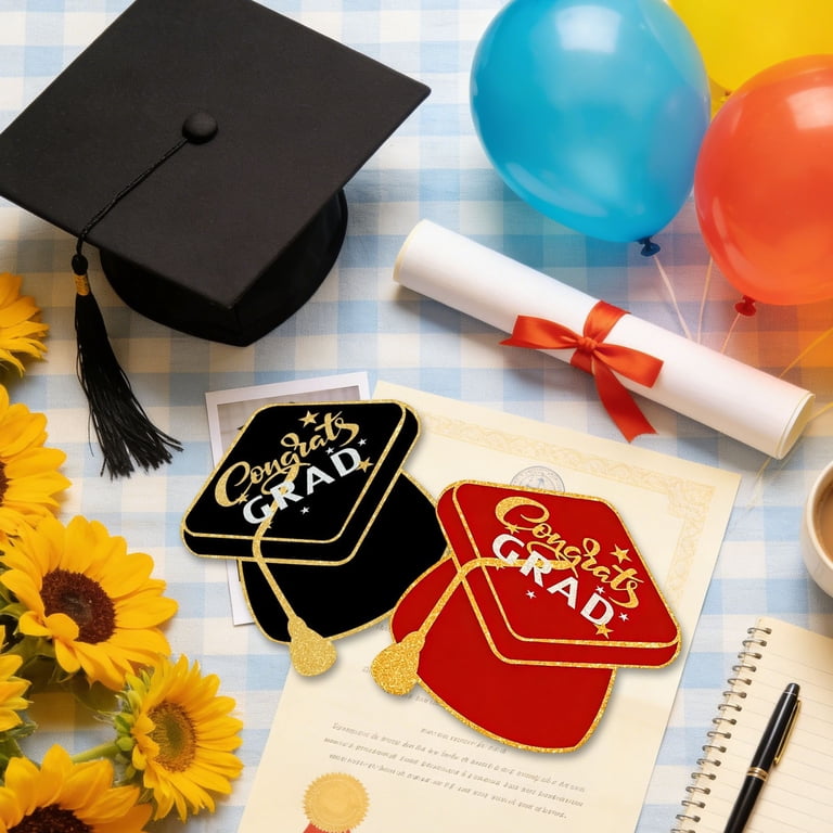 congrats grad cards bulk Giant You Did It Graduation Greeting Card This jumbo graduation card is a perfect gift to congratulate the grad Assorted Black, White and Gold