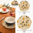 thumbnail image 3 of Flower Daisy Pot Holders Set Trivets Hot Pads Cotton Mats for Cooking, 3 of 7