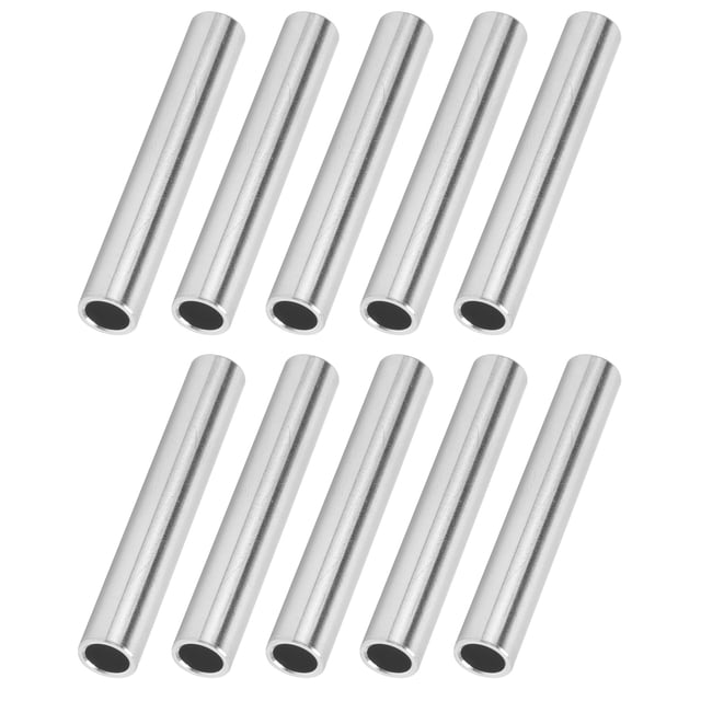 10 piezas de tubo de aluminio sin costura, tubo recto de 8 x 6 mm, 2 pulgadas de longitud, repuesto 6100‑0608‑0050