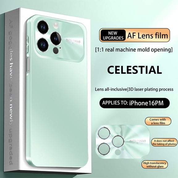 Ultra Thin Case Compatible with iPhone 16 Pro, Minimalist Matte Back Cover with Full Camera Protection, Luxury Anti-Scratch Shockproof Slim Shell For iPhone 16 Pro, Green