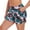 Pink, Blue, variant on RELLECIGA Women's High Waisted Swim Shorts with Pockets UV Sun Protection Board Shorts