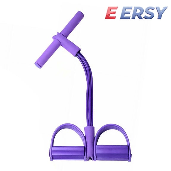 Purple Multifunction Leg Fitness Training Equipment, Home Exercise Resistance Band