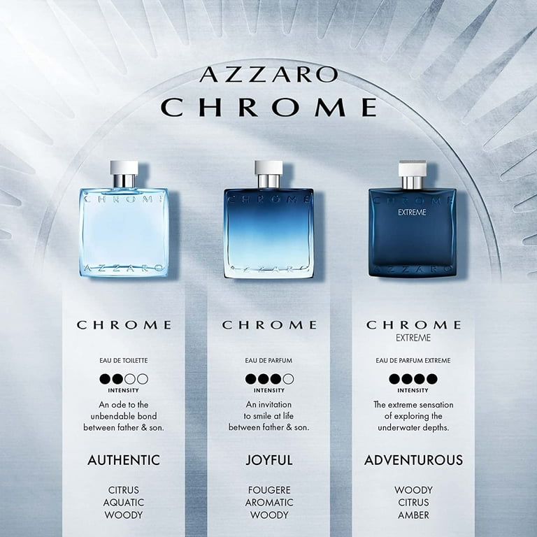 Amazon.com: Azzaro Chrome Men's Aquatic Citrus, Woody, Musky