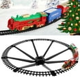 thumbnail image 4 of Christmas Train Electric Toys Battery Operated with Rail Car Train, 4 of 8