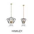 thumbnail image 6 of Six Light Stem Hung Pendant In Transitional-Mid-Century Modern Style 24.25 Inches Wide By 17.75 Inches High Hinkley Lighting 3576Dz, 6 of 6