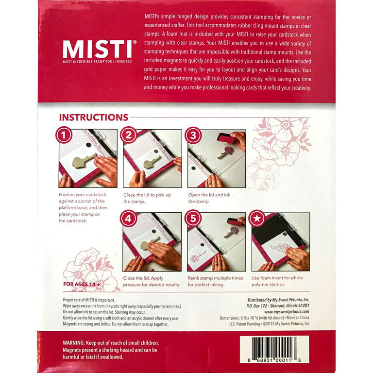 Sale Lot Bundle New Model Original MISTI Stamp Tool Stamp System
