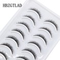 thumbnail image 1 of 41 estilos, 10 pares de pestañas postizas de visón 3D largas naturales, kit de maquillaje de pestañas postizas, extensión de pestañas de visón, pestañas cortas Tan Jianjun unisex, 1 of 2