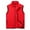 Red, variant on Durtebeua Men's Elevated Quarter Zip Pullover Golf Vest Red,M