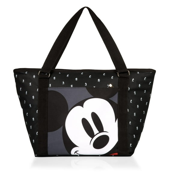 Oniva Mickey Mouse Step & Repeat Pattern - Insulated Cooler Tote Bag, Leakproof Soft Sided Cooler