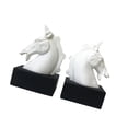 thumbnail image 3 of Sujetalibros decorativos de resina Strade Fareast Limited cabeza de caballo, 3 of 8