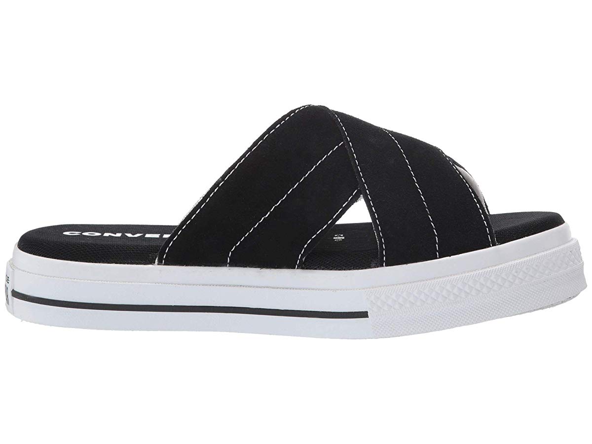 Converse One Star Sandal - Slip Black/Egret/White - image 1 of 6