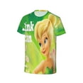 thumbnail image 5 of Kids 3D Graphic Tinker Bell T-Shirts, Novelty Shirts Crewneck Short Sleeve Tees for Youth Boys Girls, 5 of 8