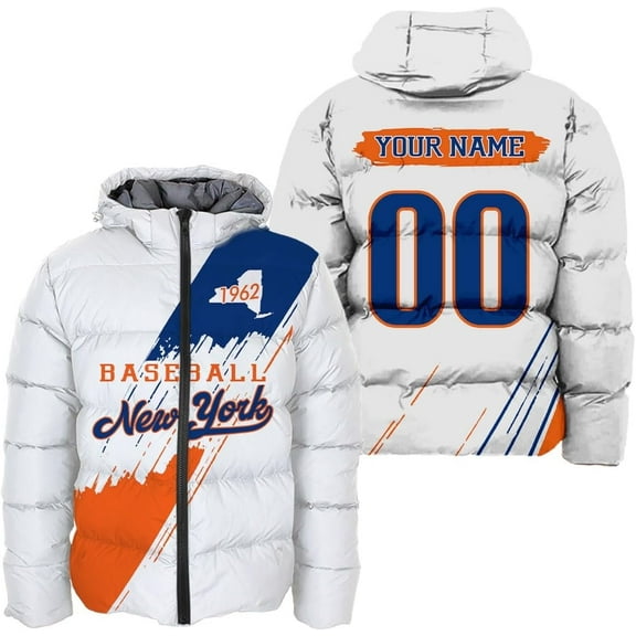Customizable Lightweight Puffer Jacket for Baseball and Outdoor Wear
