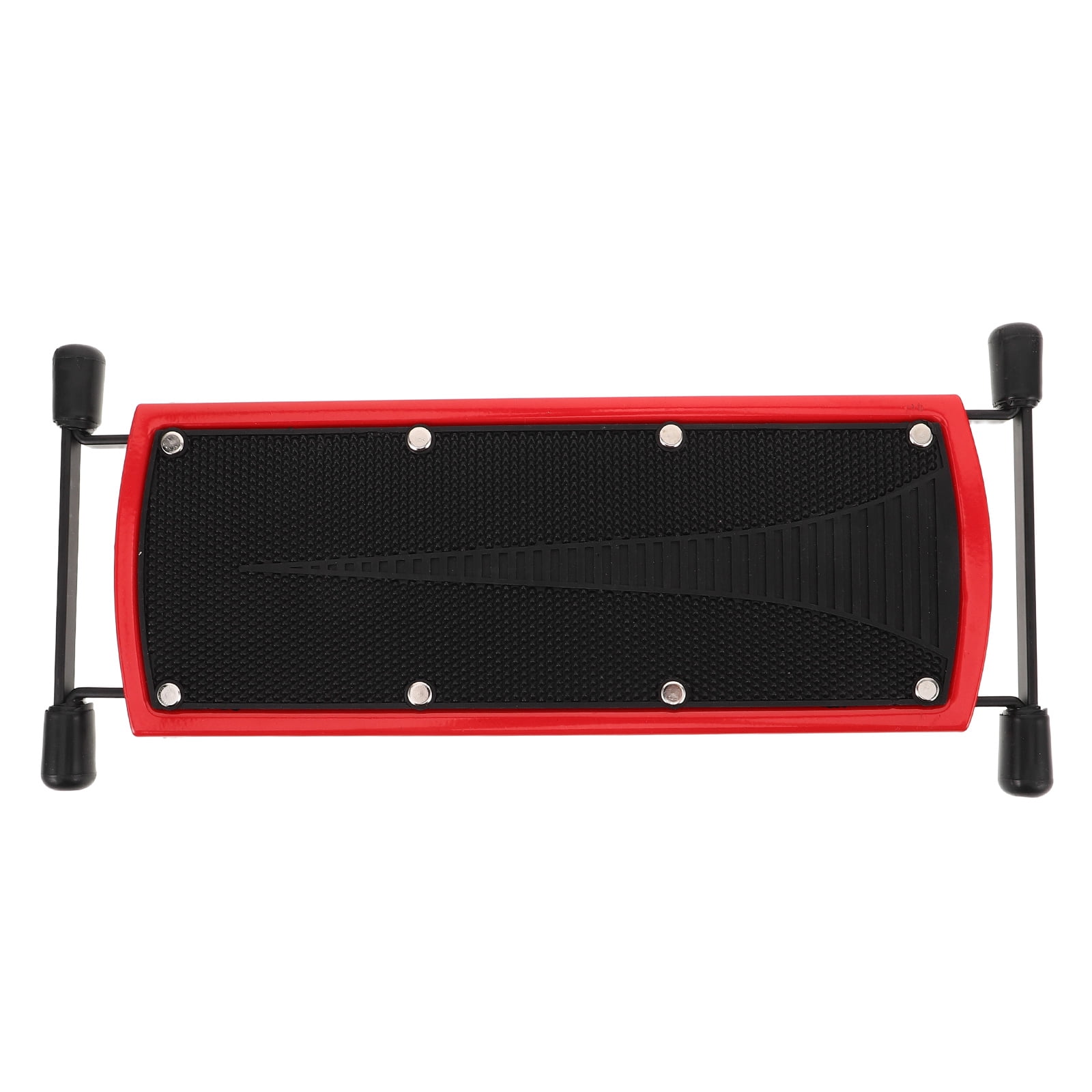 Tineasur Foldable Guitar Foot Stool with Durable Metal Stand and Adjustable Height for Acoustic Guitar