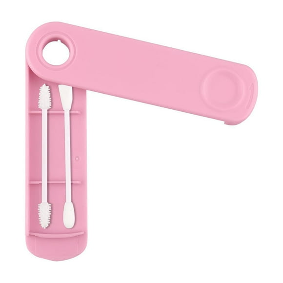 Reusable Cotton For Ear Cleaning The Sustainable And Sanitary Alternative To Single Use Q Tips Waste And Comes With A Convenient Travel Case Holder,Pink Beauty Equipment