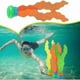 thumbnail image 2 of Juguete de buceo, juguetes acuáticos interactivos de verano para niños y padres, juegos acuáticos de playa, juguetes de natación, 3 piezas de algas marinas de buceo., 2 of 5