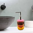 thumbnail image 4 of yuksok Distributeur de Savon Mignon en Forme de Beignet Distributeur de Savon pour Douche, 4 of 9