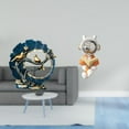 thumbnail image 2 of CoudarTitie Resin Astronaut Figurine Sculpture for House Decorations Bookshelf Living Room Indoor Desk Fireplace Table Centerpiece Craft Knick Knack, 2 of 8