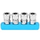 thumbnail image 1 of Toma de conexión rápida, conector rápido de compresor de aire, accesorios neumáticos, colector de aire, estética elegante, 1 of 9