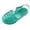 Green, variant on Oalirro - Selected Big Kid Girls Sandals PVC Fabric Closed Toe Beach Shoes Size 3.5M-7M
