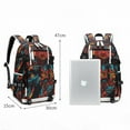 thumbnail image 3 of Basketball Player Backpack, Multi-function Backpack, Travel Backpack, Fan Bag, Unisex, Lakers School Bag, Large Capacity Backpack-week, 3 of 3