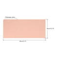 thumbnail image 2 of Uxcell 31.5"x15.75" Desk Mat Protector, PU Leather Dual Side Waterproof Mouse Pad Writing Mat for Office Home, Pink, Silver, 2 of 5